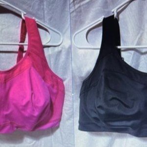 Set of 2 Champion The Distance Underwire 2.0 Sports Bra's